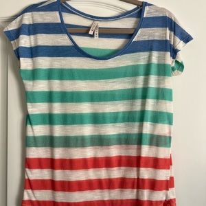 Striped Short Sleeve Shirt